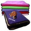Airedale Terrier Personalised Luxury Fleece Dog Blankets Plain Colours