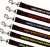 Embroidered Dog Leads Padded Webbing Range Small Dogs - Brown