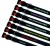 Embroidered Dog Collars Padded Range For Medium Large Dogs - Colour Bottle Navy Striped