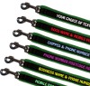Fleece Dog Lead Colour Choice: Emerald