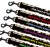 Embroidered Dog Leads Fleece Lined - Leopard