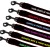 Embroidered Dog Leads Fleece Lined - Wine