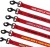 Embroidered Dog Leads Lightweight Range - Red