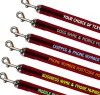 Small Padded Dog Lead Colour Choice: Red Black Red