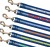 Embroidered Dog Leads Padded Webbing Range Small Dogs - Royal Sky Royal