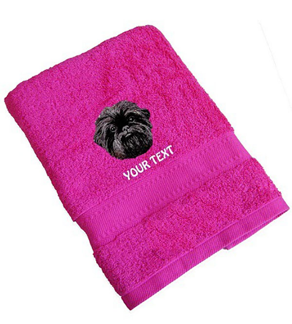 Affenpinscher Personalised Dog Towels