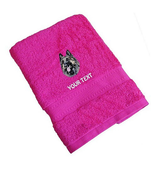 Belgian Shepherd Personalised Dog Towels