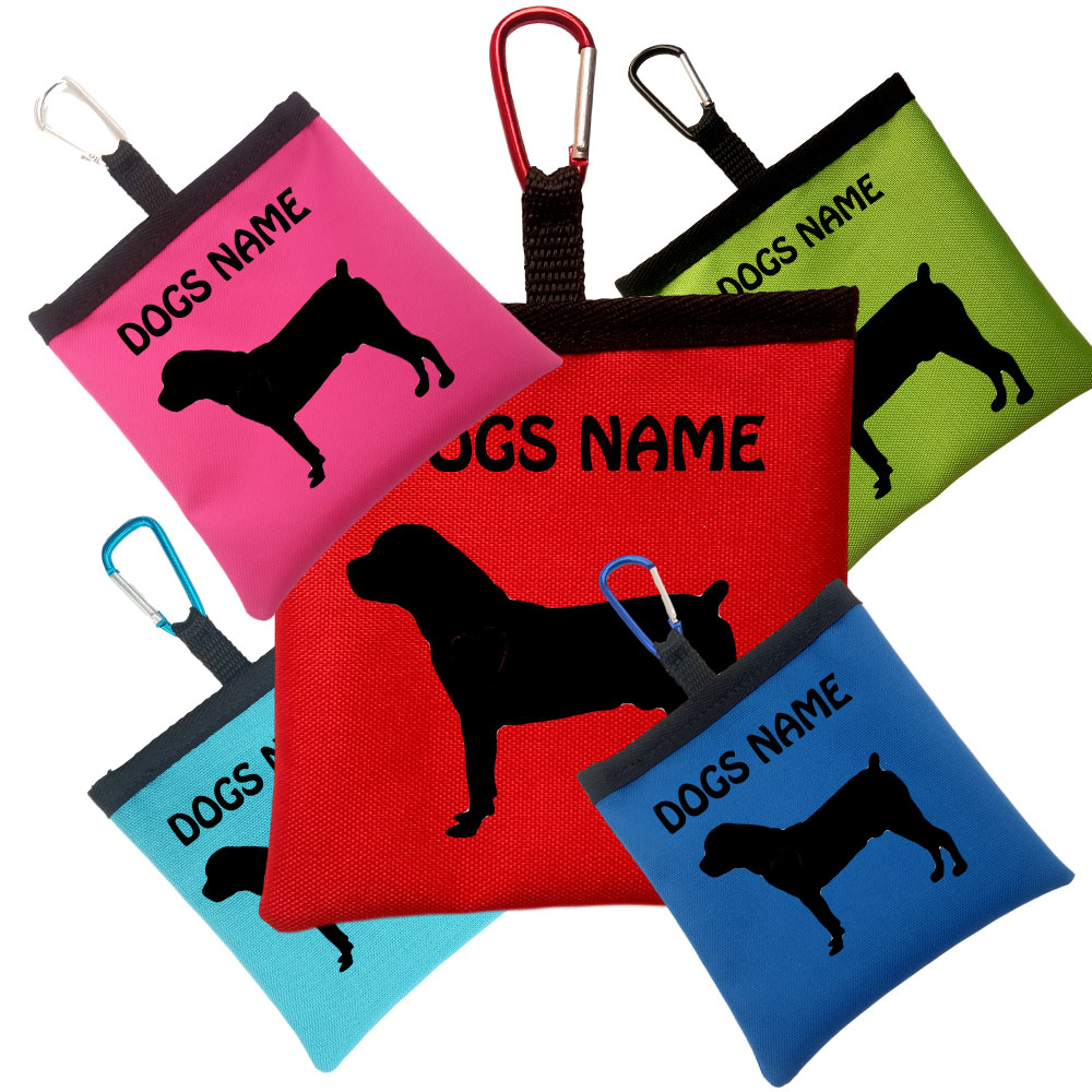 Boerboel Personalised Dog Training Treat Bags