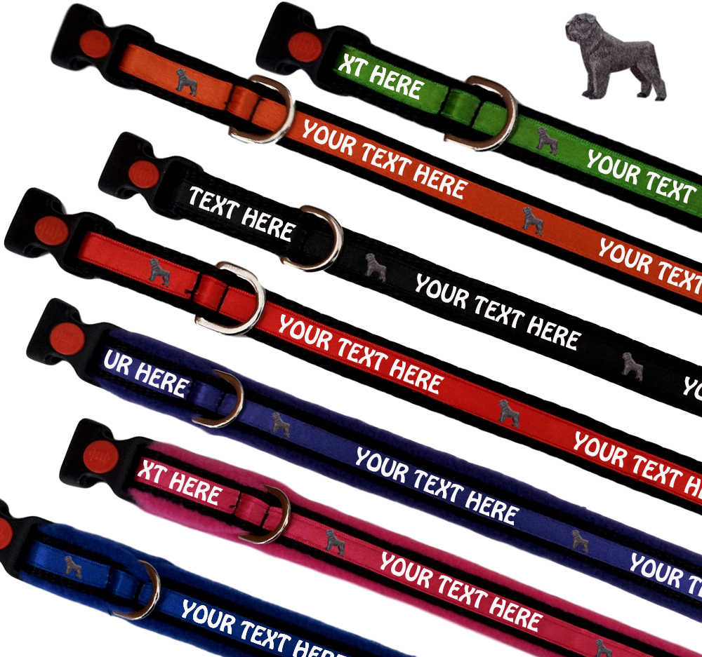 Bouvier Des Flandres Personalised Dog Collars
