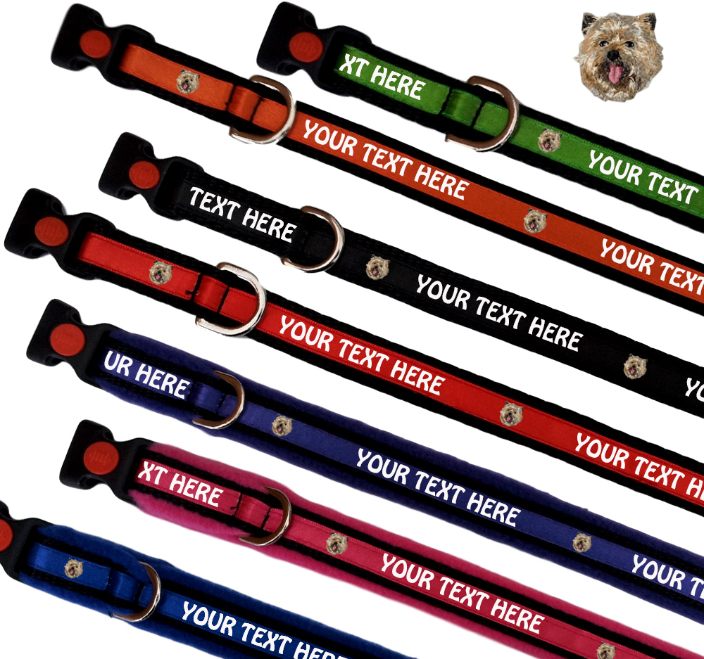 Cairn Terrier Personalised Dog Collars