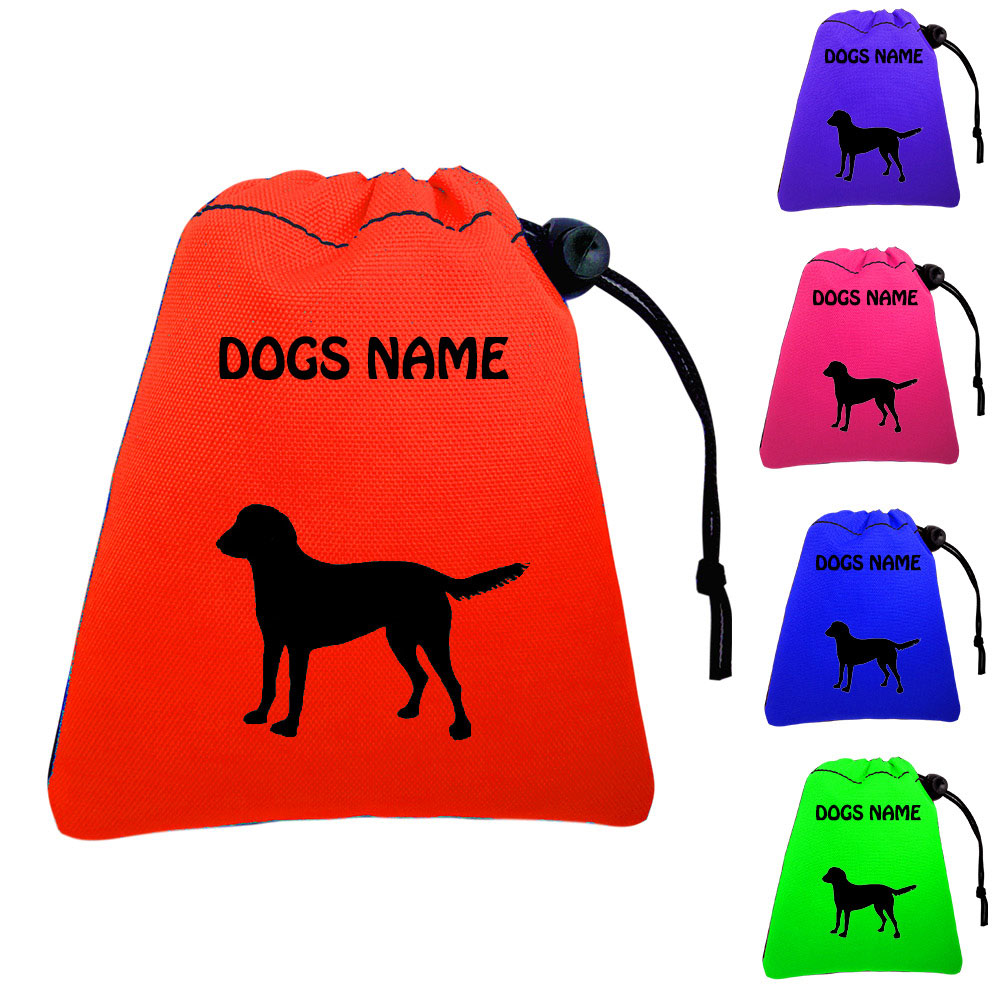 Chesapeake Bay Retriever Personalised Dog Training Treat Bags