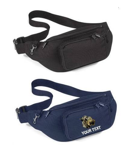 Czech Terrier Personalised Bum Bags