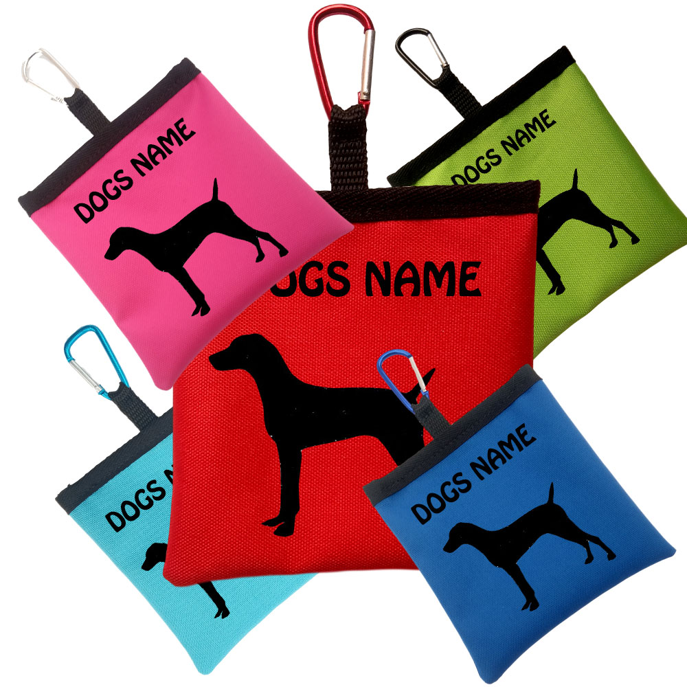 Doberman Personalised Dog Training Treat Bags