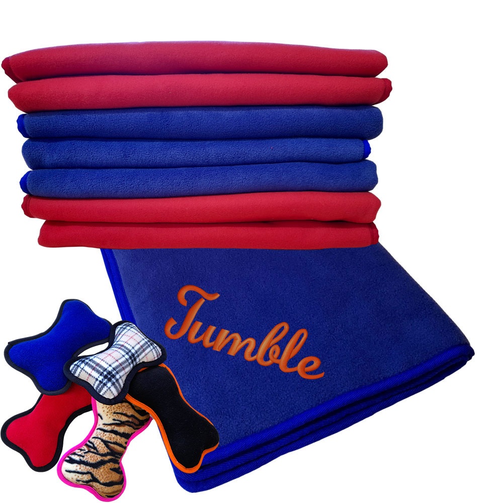 Personalised Fleece Dog Blankets - Sale