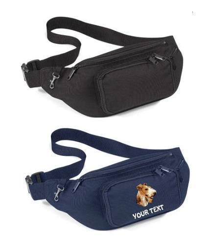 Fox Terrier Personalised Bum Bags