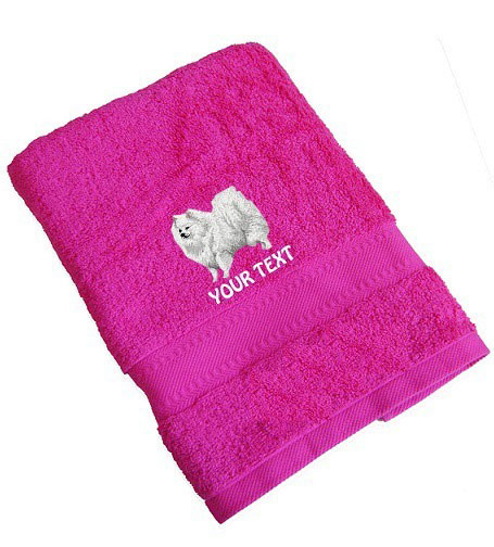 German Spitz Personalised Dog Towels