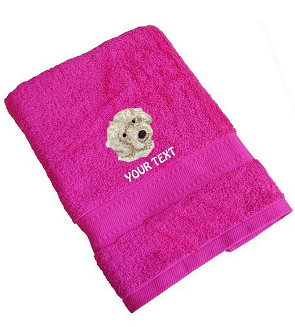 Labradoodle Personalised Dog Towels