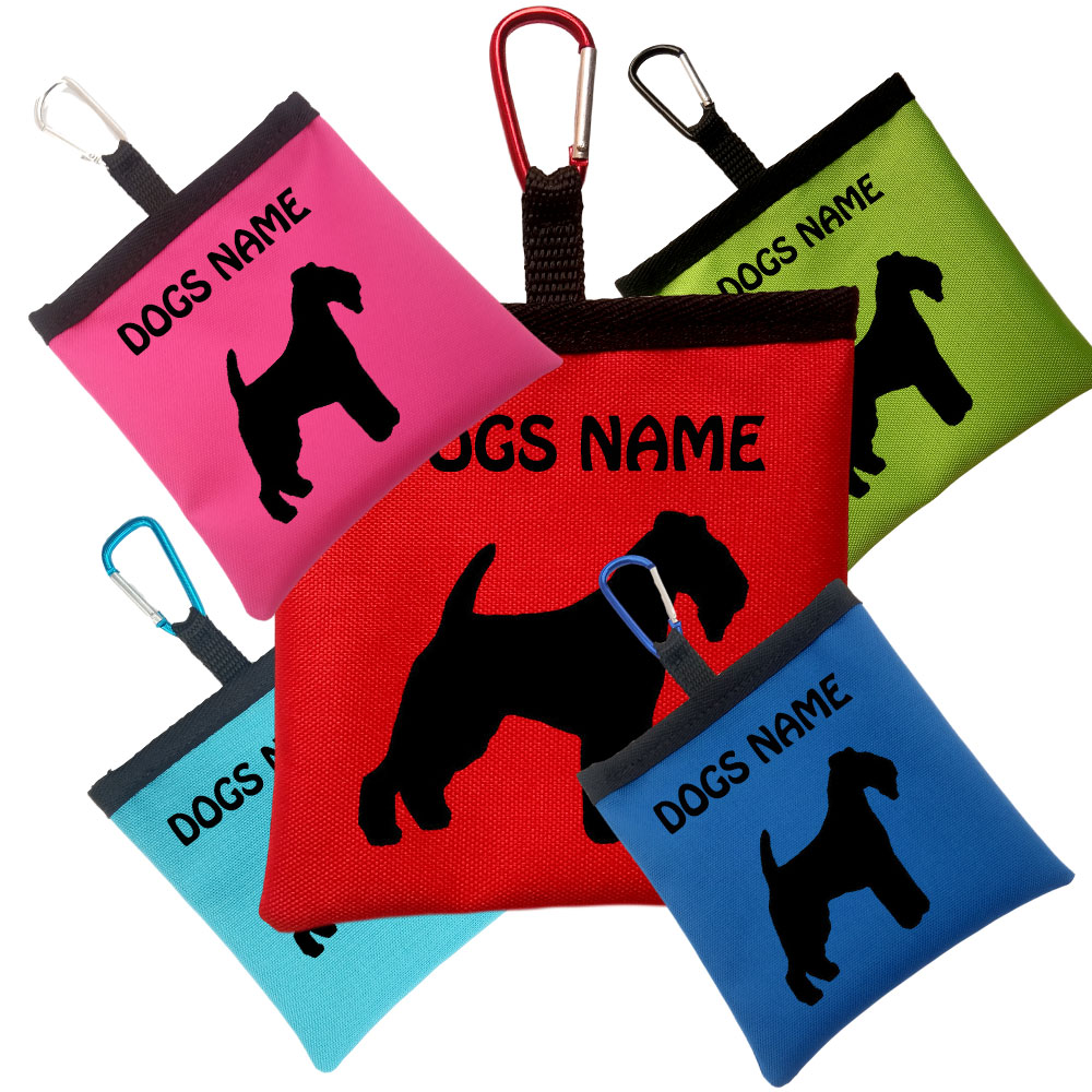 Lakeland Terrier Personalised Dog Training Treat Bags