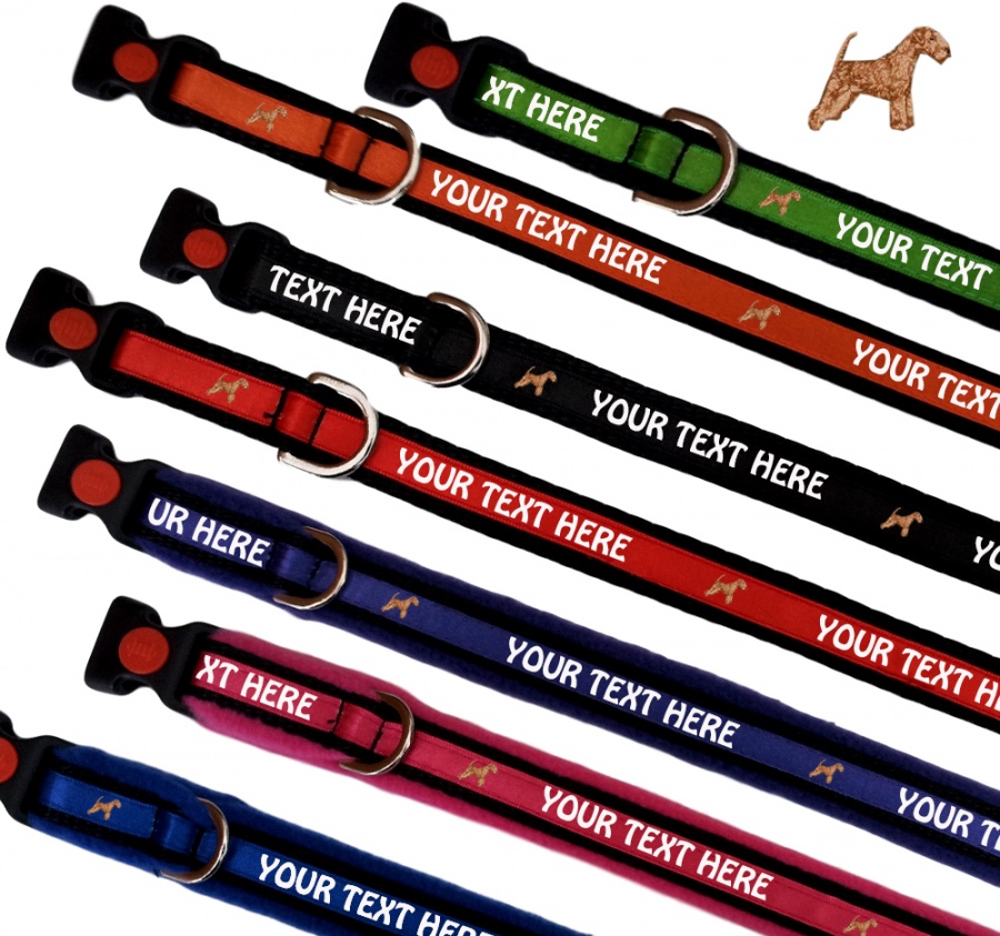 Lakeland Terrier Personalised Dog Collars