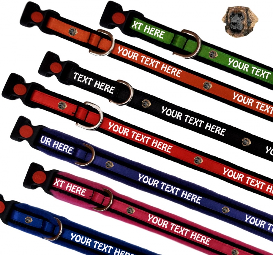 Leonberger Personalised Dog Collars
