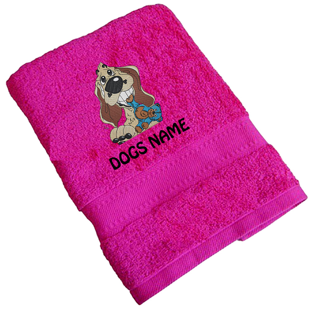 Personalised Dog Towels - Standard Range - Groovydog Designs