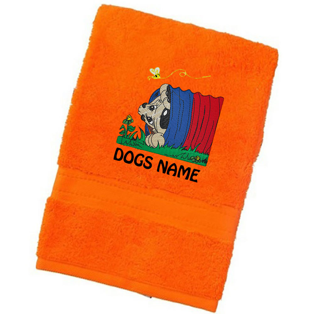 Personalised Dog Towels - Luxury Range - Groovdog Designs