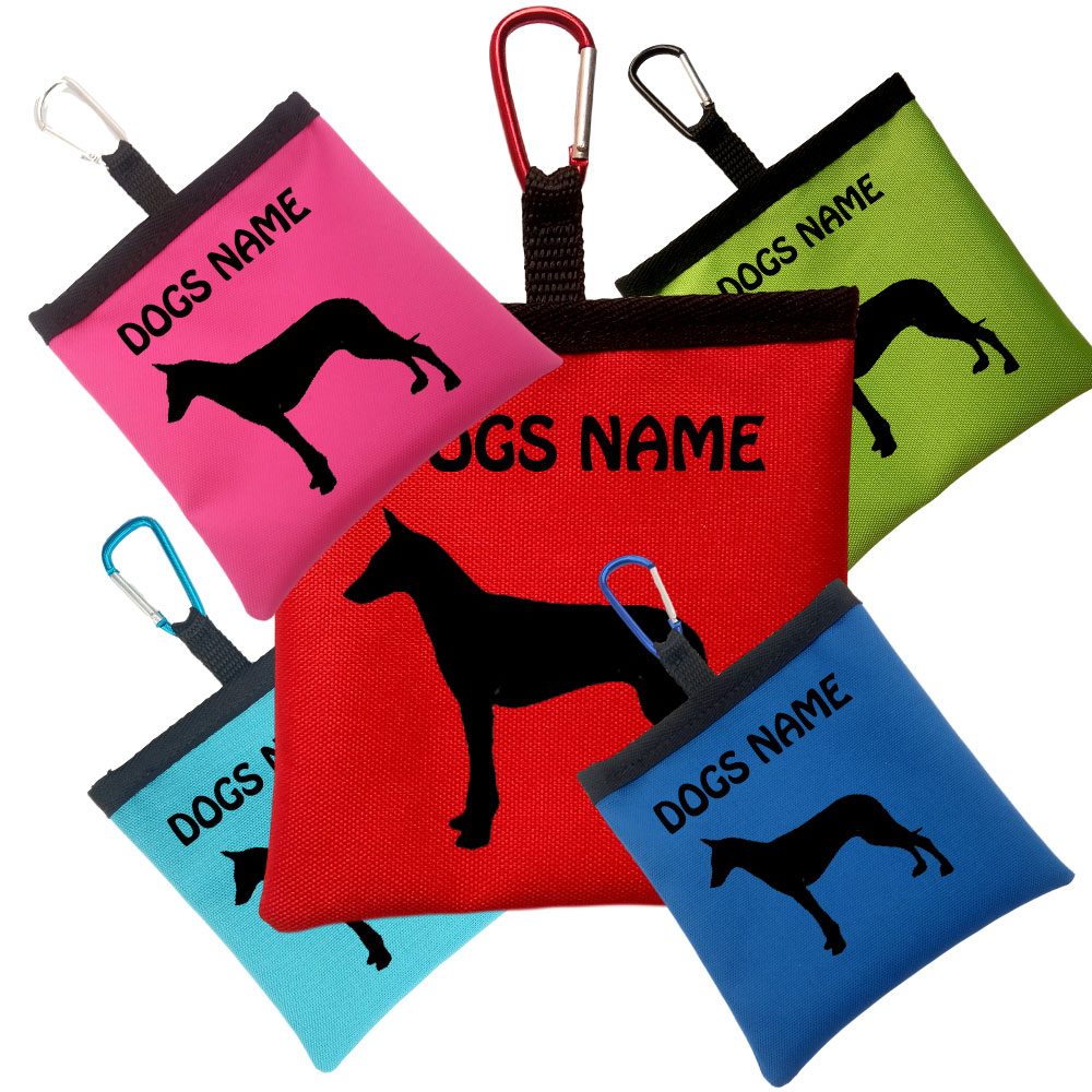 Pharoah Hound Personalised Dog Training Treat Bags