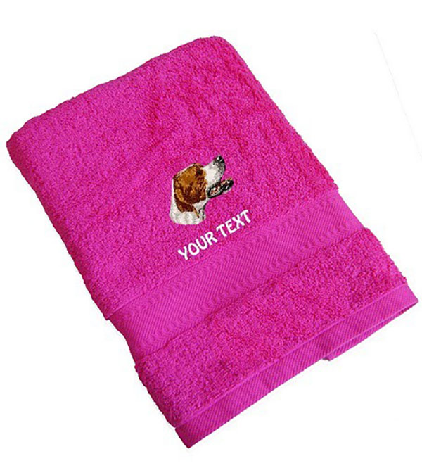 Pointer Personalised Dog Towels