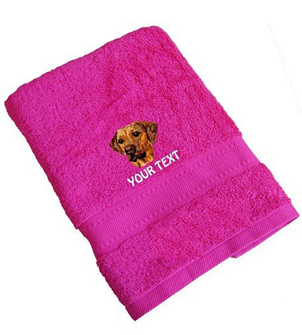 Rhodesian Ridgeback Personalised Dog Towels
