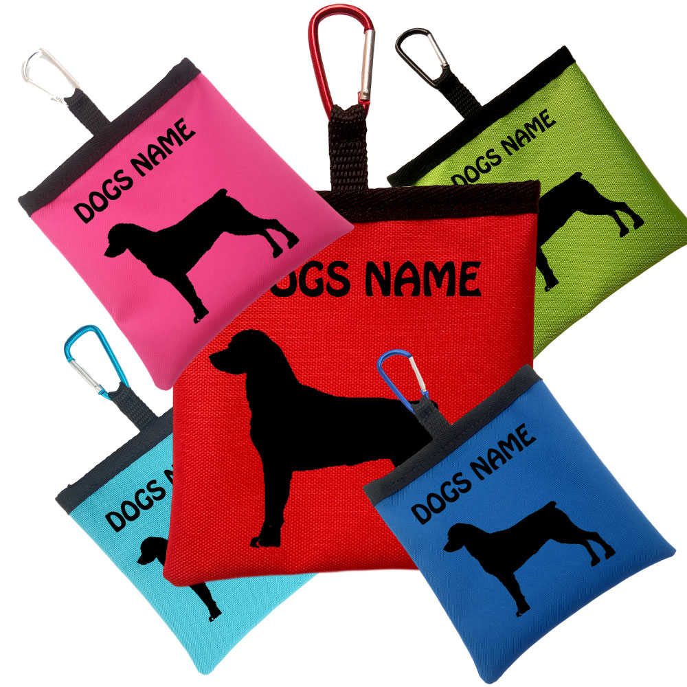 Rottweiler Personalised Dog Training Treat Bags
