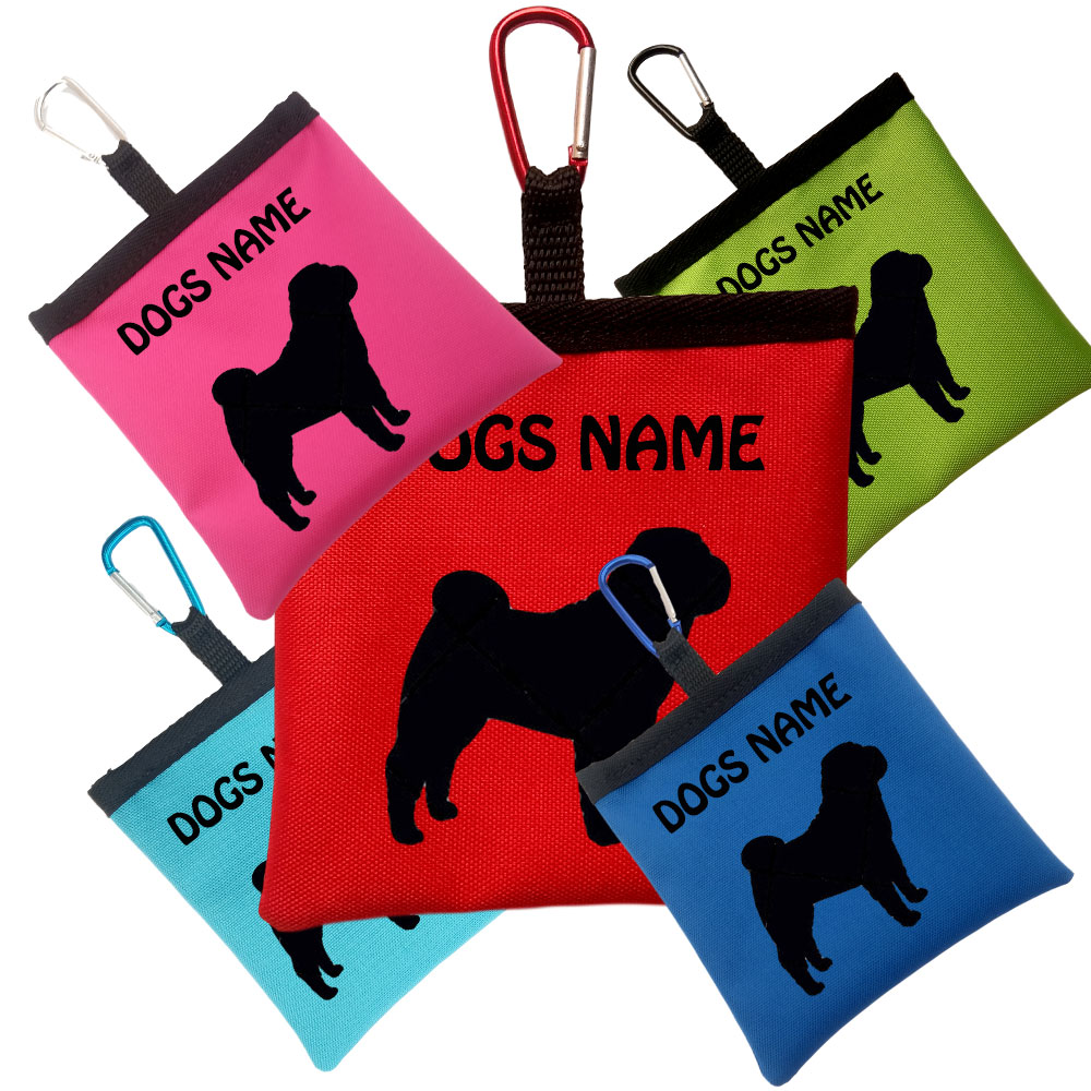 Shar-pei Personalised Dog Training Treat Bags