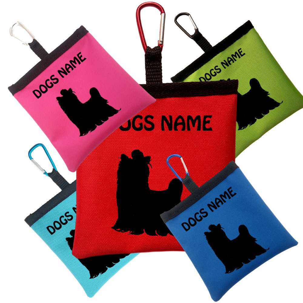 Yorkshire Terrier Personalised Dog Training Treat Bags