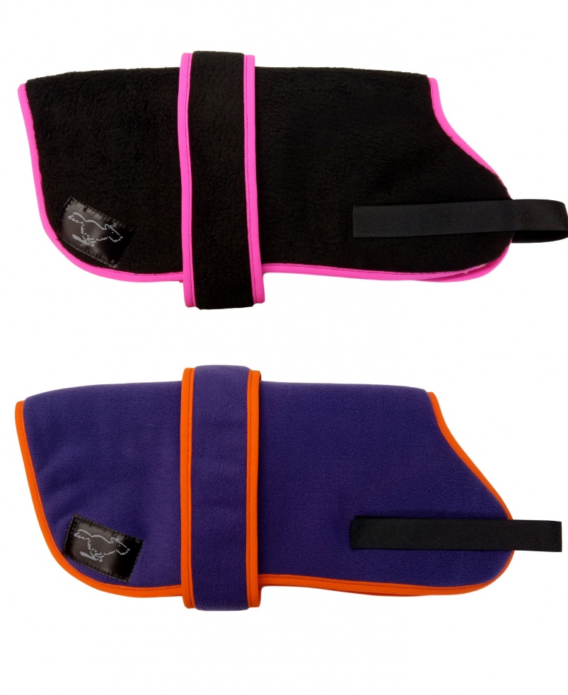 Personalised Fleece Dog Coats - Design Your Own Colours