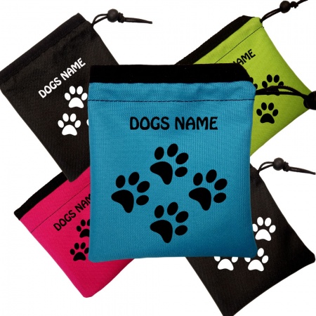 personalised dog treat bags