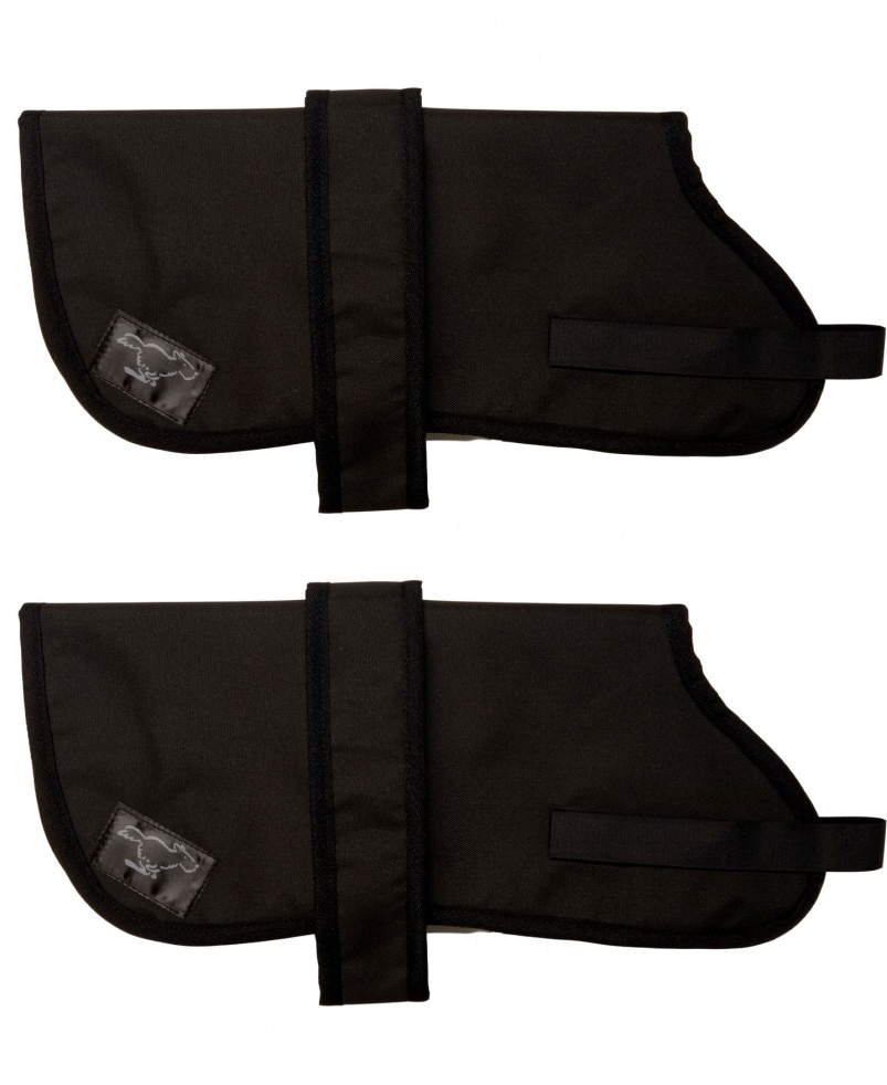 Alaskan Malamute Personalised Waterproof Dog Coats | Black