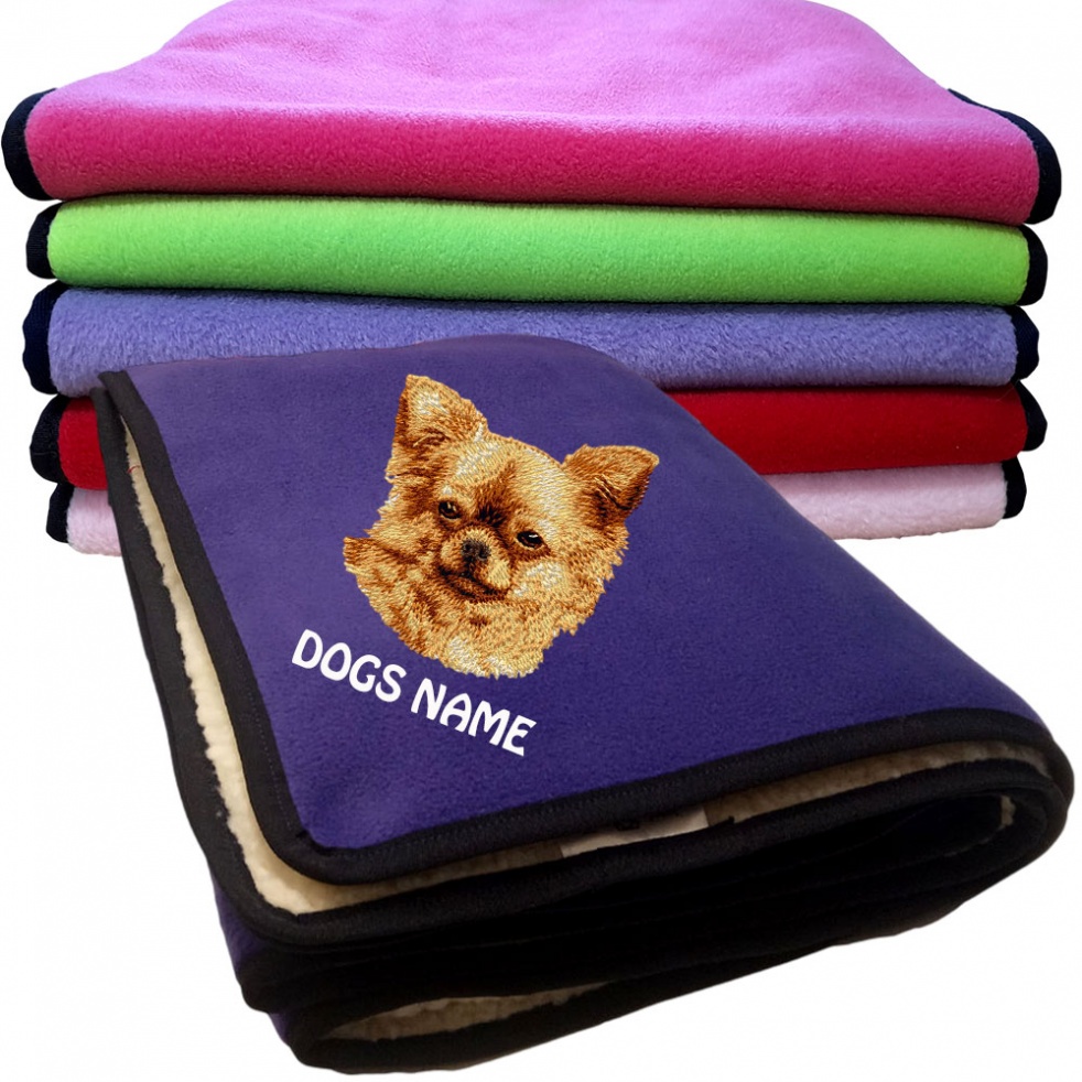 Chihuahua Personalised Dog Blankets  -  Design D30