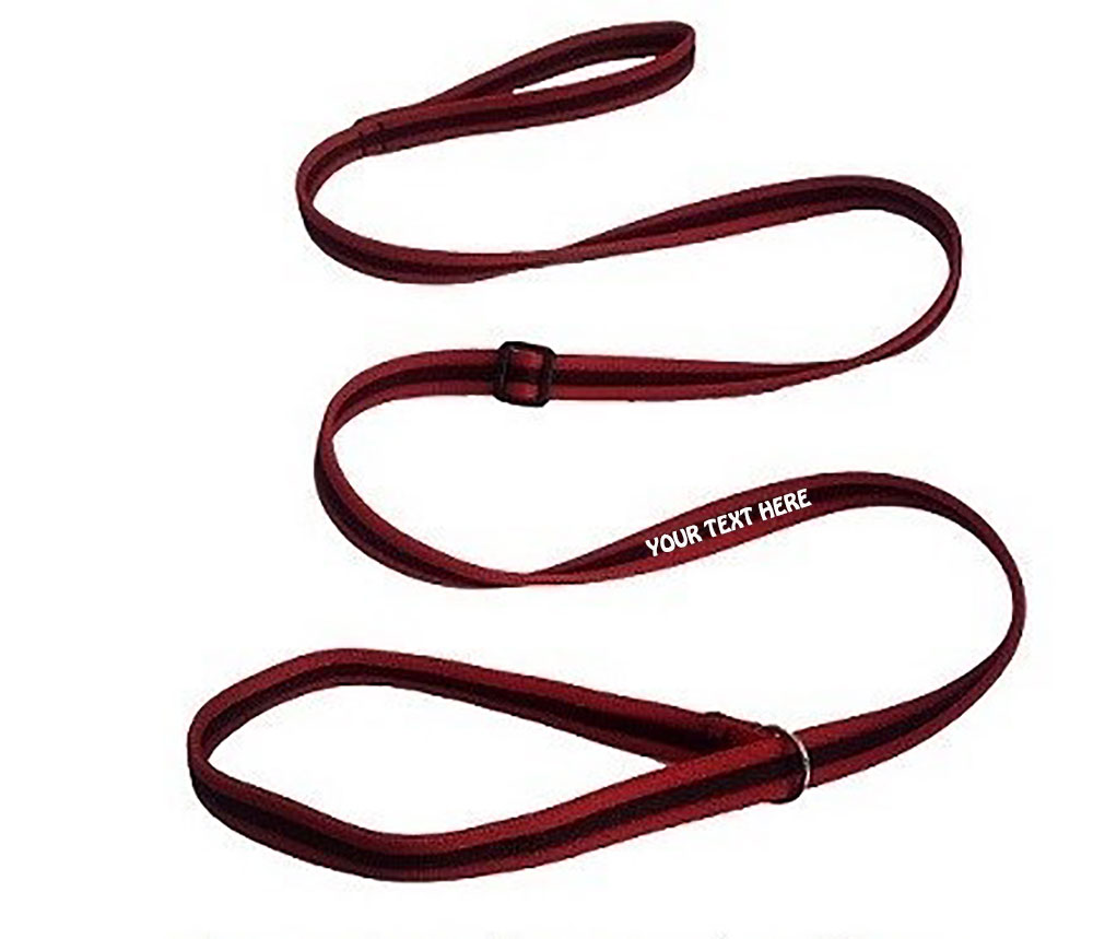 Personalised Slip Lead 20mm Width Padded Webbing