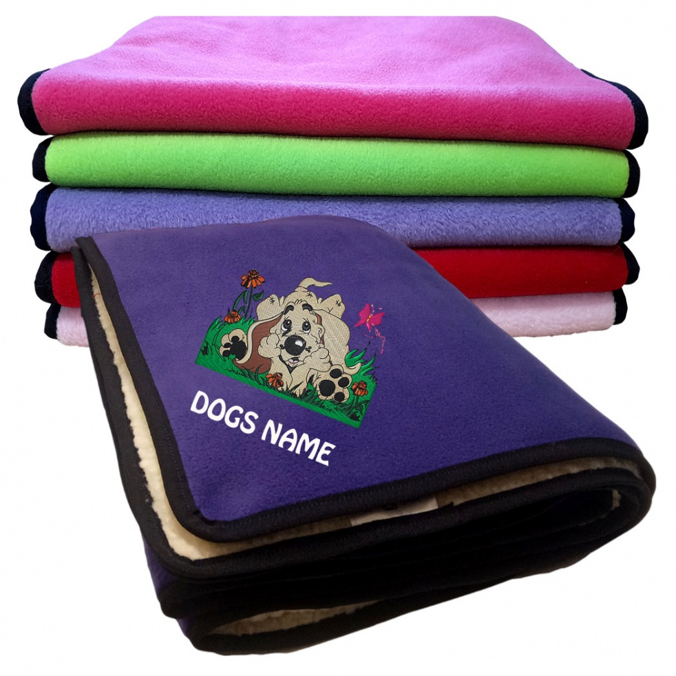 Personalised Dog Blankets  - Groovy Day Dream