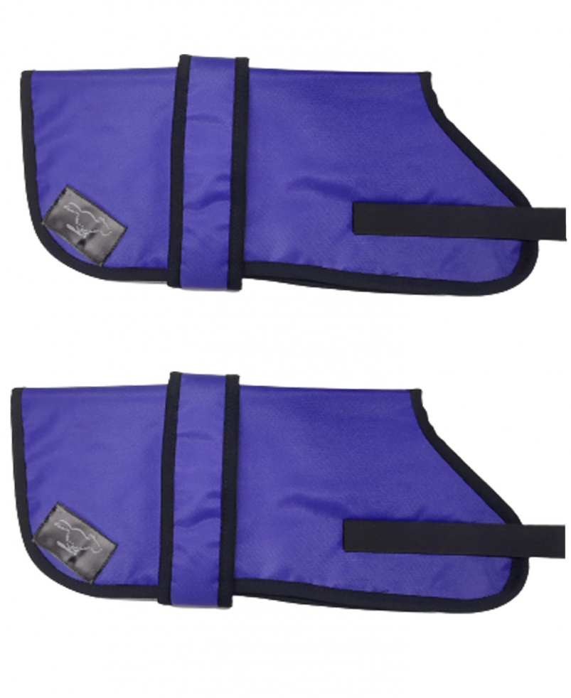 German Shepherd Personalised Waterproof Dog Coats | New  Purple