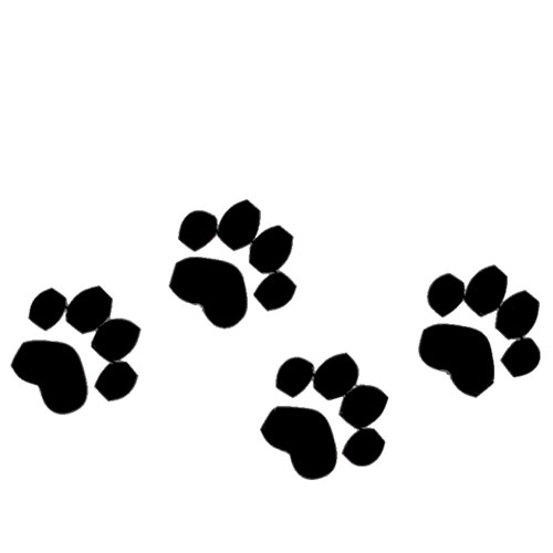 Personalised Dog Towels Paw Prints | Standard Range - Face Cloth