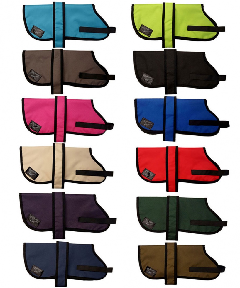 Personalised Waterproof Dog Coats | All Colours | Polar Fleece Lining